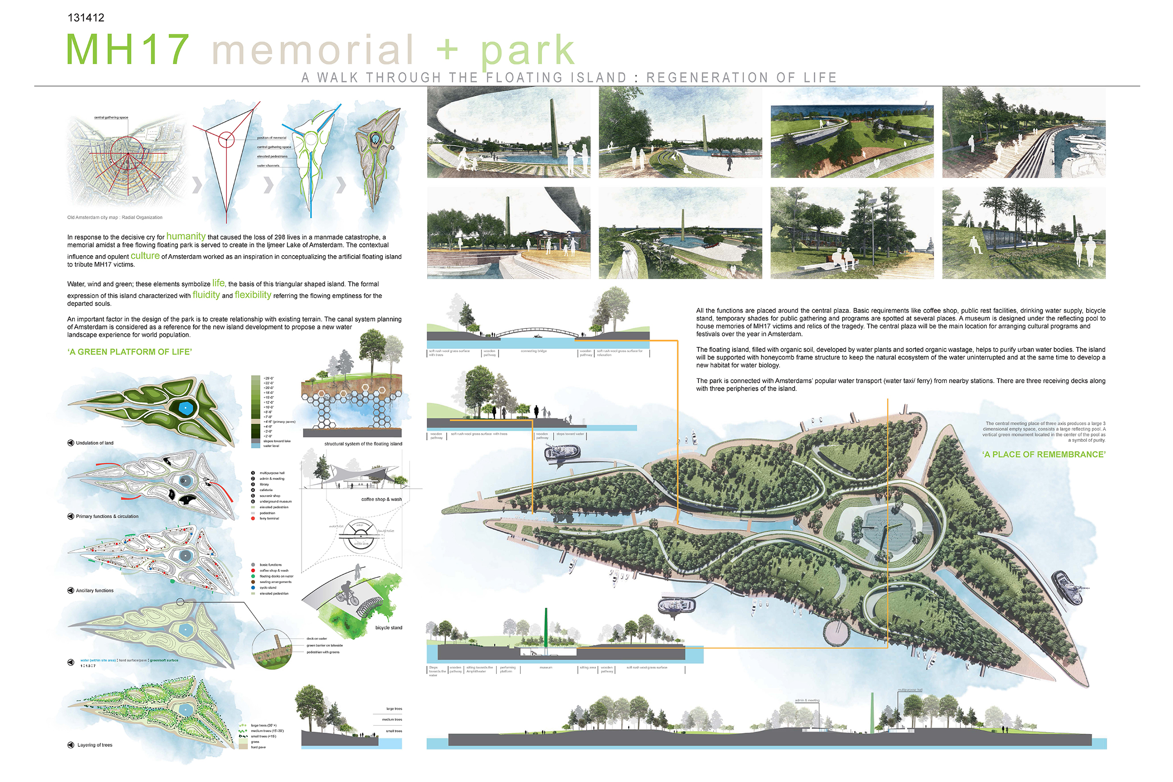 MH-17 Memorial + Park